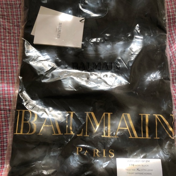 Men’s balmain t shirt - Picture 1 of 8